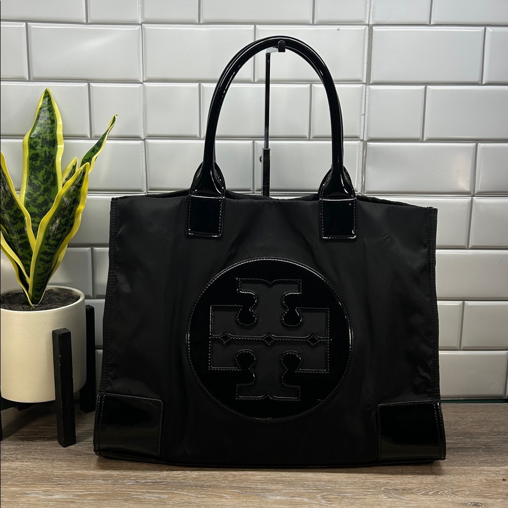 Tory Burch Black Tote Bag